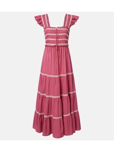 Rochie midi Rixo roz