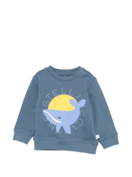 Bluza dziecięca Stella Mccartney niebieska