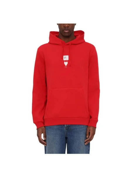 Mikina Emporio Armani červená