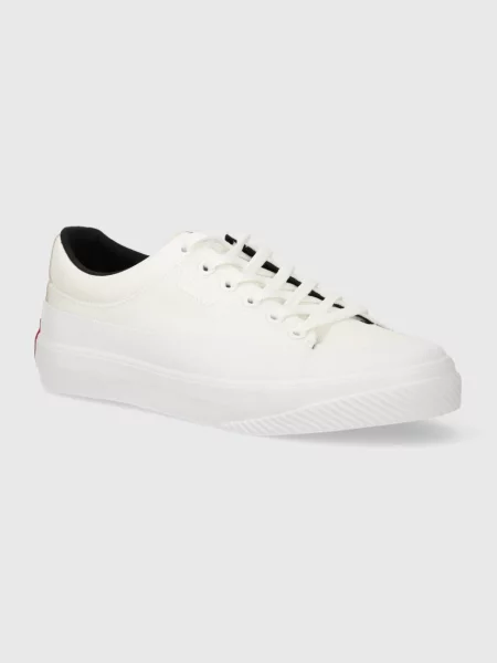 Ниски кецове HUGO Dyer бяло