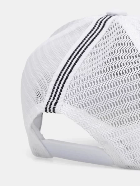 Кепка adidas Originals CURVED TRUCKER з аплікацією білий