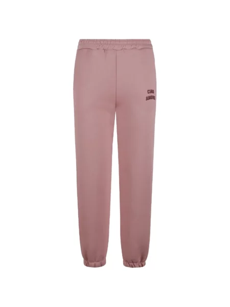 Pantaloni Giada Benincasa cu imagine alergare roz