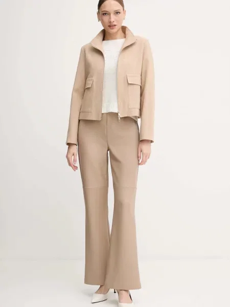 Marc Aurel kurtka z wełną przejściowa beżowy