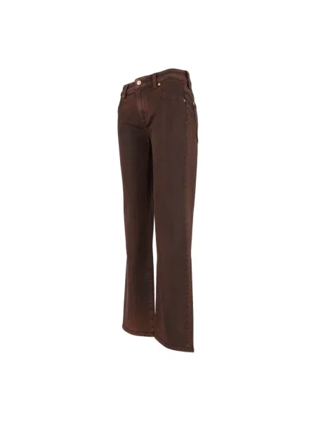 Jeansy 7 For All Mankind brązowe