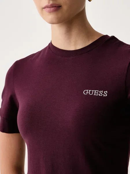 Guess T-shirt z modalem GRETA