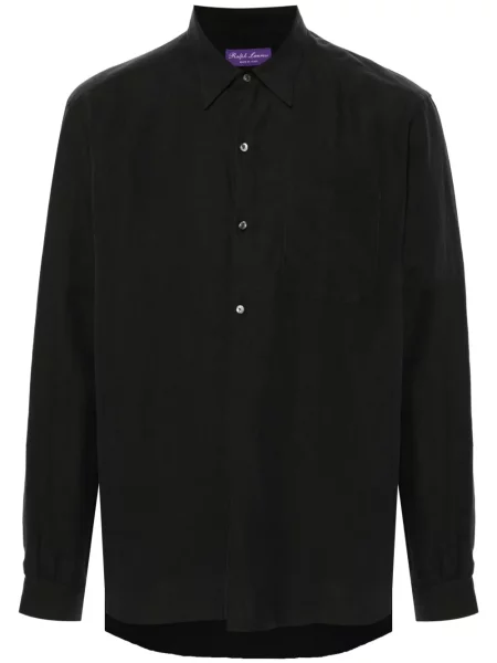 S límcem košile Ralph Lauren Purple Label černá