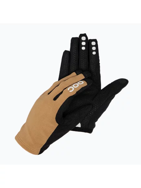 Cyklistické rukavice POC Resistance Enduro aragonitově brown hnědé