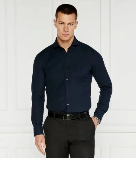 BOSS BLACK Cămașă negru