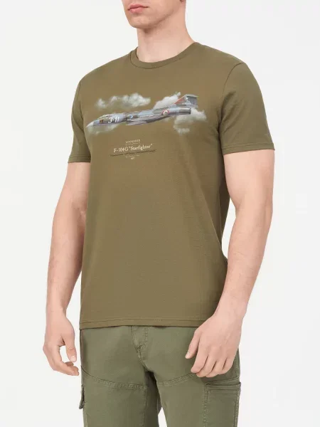 Футболка Aeronautica Militare хаки
