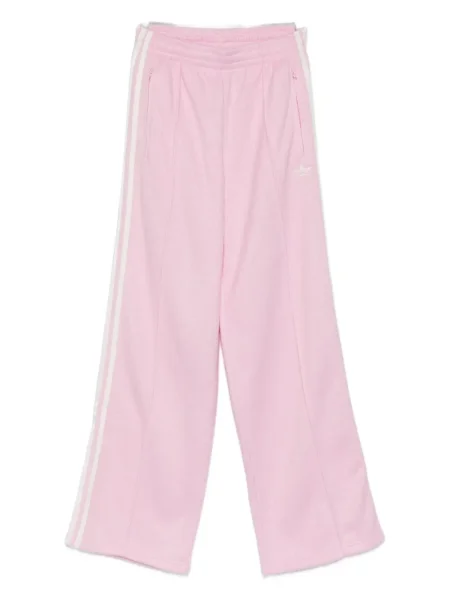 Prugaste hlače Adidas narančasta