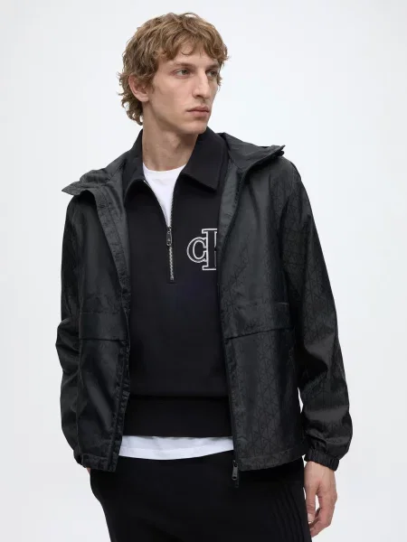 Calvin Klein Jeans Prechodná bunda čierna