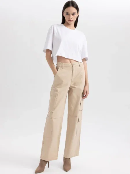 Spodnie cargo Defacto