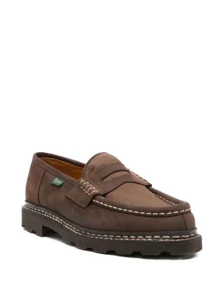 Кожени лоуфъри Paraboot кафяво