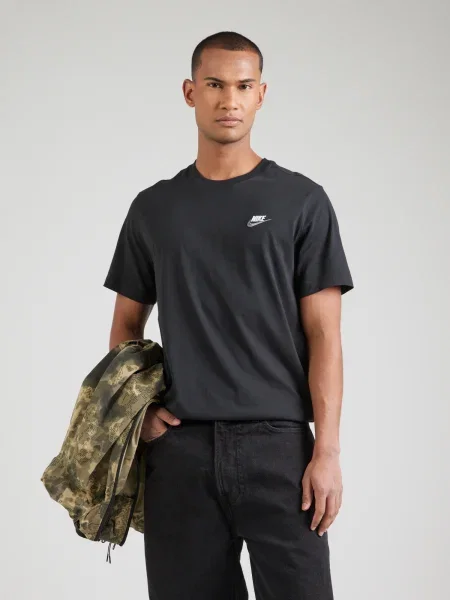 Nike Sportswear Tricou CLUB' negru