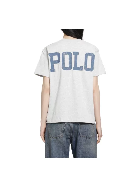 Koszulka polo Polo Ralph Lauren szara