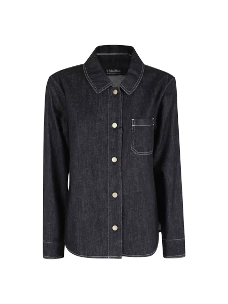 Bluzka Max Mara niebieska