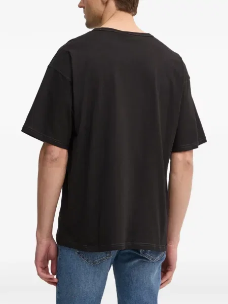 Tricou Diesel cu autograf negru