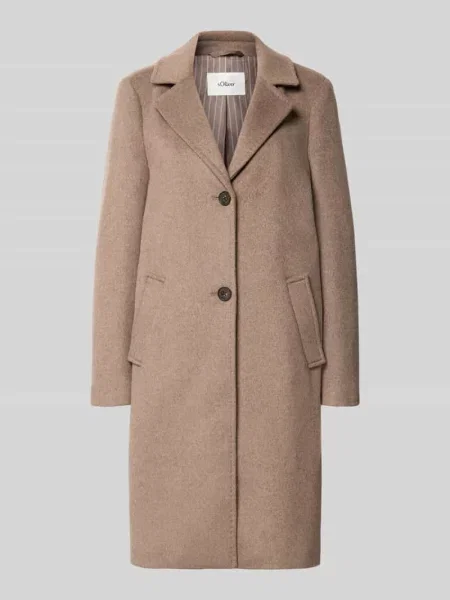 Płaszcz w kroju regular fit z dodatkiem wełny S.oliver Red Label