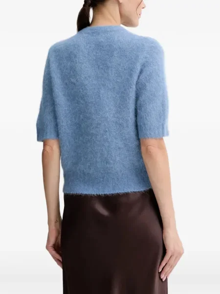 Cardigan Munthe scurt albastru