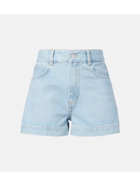 Szorty jeansowe Frame niebieskie