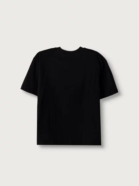 Tommy Hilfiger basic majica kratkih rukava za djecu od pamuka crna