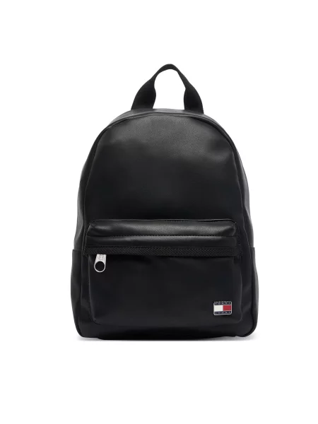 Σακίδιο Tommy Jeans Tjw Daily Elevated Backpack Μαύρο λευκό