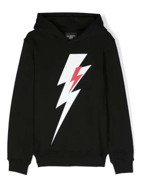 Bluza z kapturem dziecięca Neil Barrett czarna
