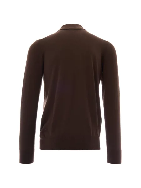 Lung tricou polo Paolo Pecora maro
