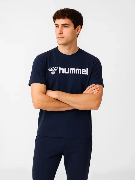Koszulka Hummel Mover niebieska