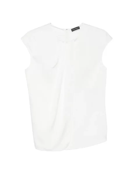Bluză Emporio Armani alb