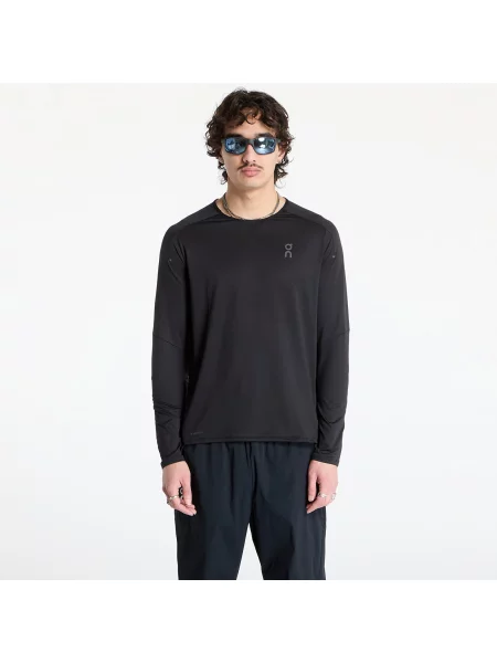 T-shirt On Performance Long Sleeve Tee Black/ Eclipse M чорний