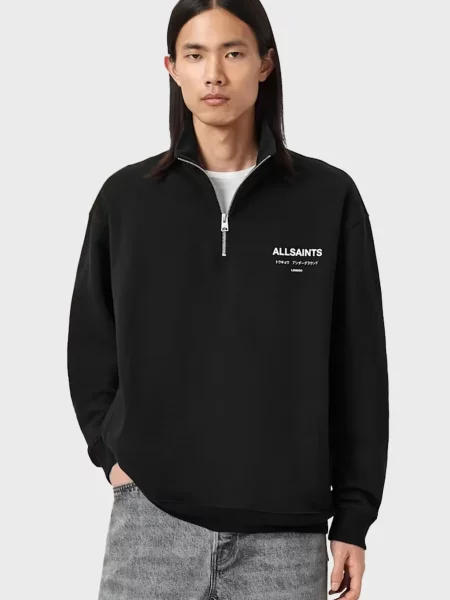 Спортивна кофта Allsaints чорна