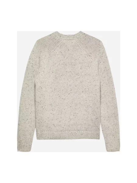 Sweter Tommy Jeans wełniany beżowy