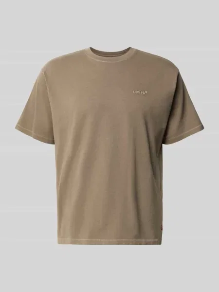 Levi's® T-Shirt gruen brązowa