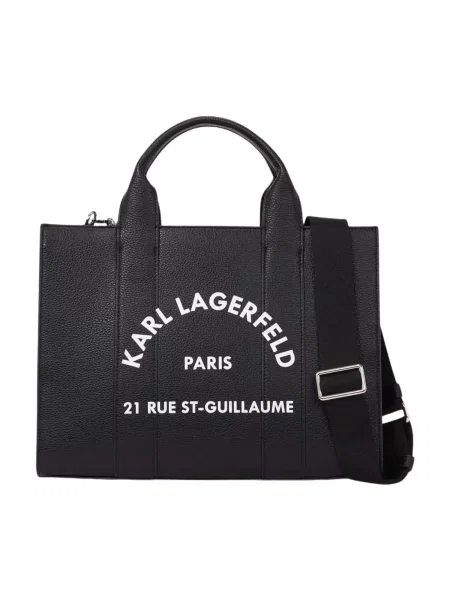 Karl Lagerfeld Geantă shopper Rue St-Guillaume negru