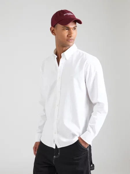 Carhartt WIP Cămașă Bolton' alb