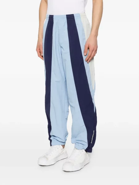 Pantaloni Awake Ny cu autograf albastru