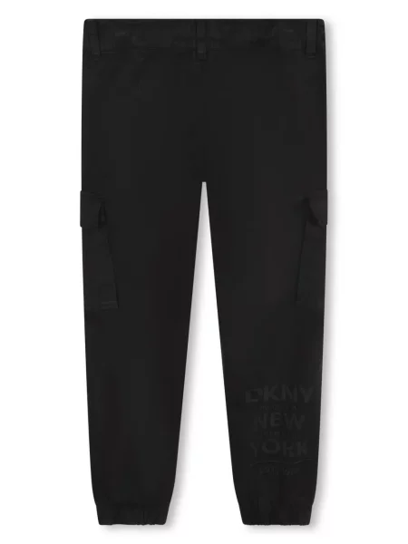 Карго панталони Dkny черно