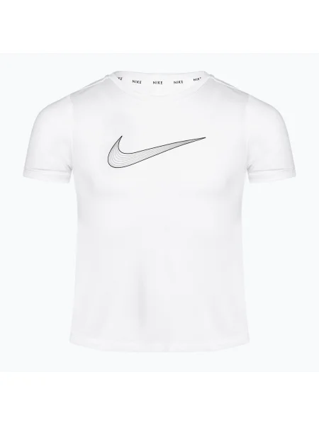 Детска тениска Nike Dri-Fit One SS Training white/black бяло