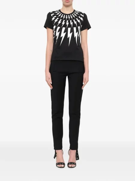 Tricou Neil Barrett cu imagine negru