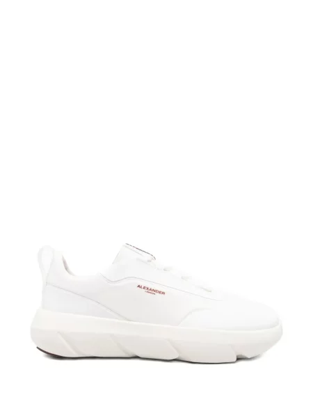 Sneakerși Alexander Smith din piele alb