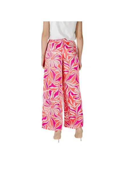 Wielobarwność spodnie Only białe