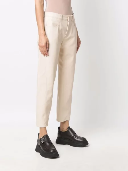 Kožené kalhoty Stella Mccartney