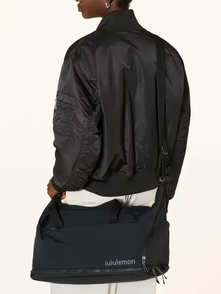 Lululemon Torba Sportowa schwarz czarna