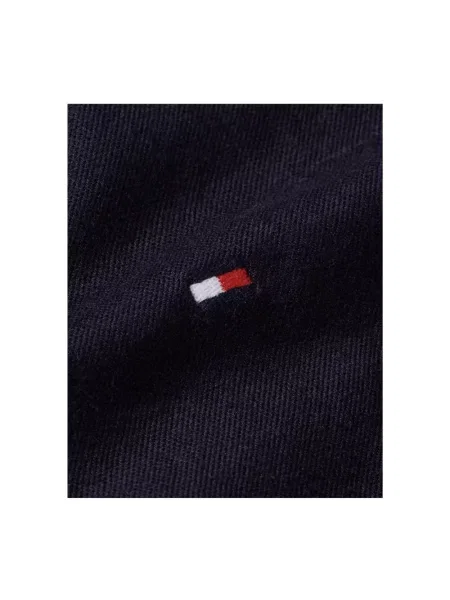Koszula casualowa z listwą guzikową Tommy Hilfiger niebieska