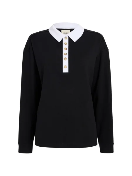 Polo Khaite negru