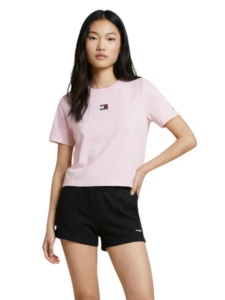 Koszulka Tommy Hilfiger Jeans czarna