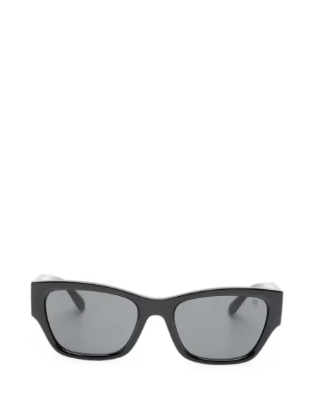 Ochelari de soare Polo Ralph Lauren Eyewear cu autograf negru