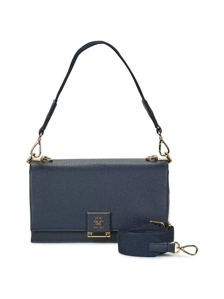 Crossbody torbica Tommy Hilfiger modra