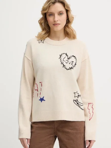 ZADIG&VOLTAIRE pulover de cașmir bej